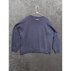 Starter Pro30 Heavyweight Crewneck Sweatshirt Navy Blue XL Athletic